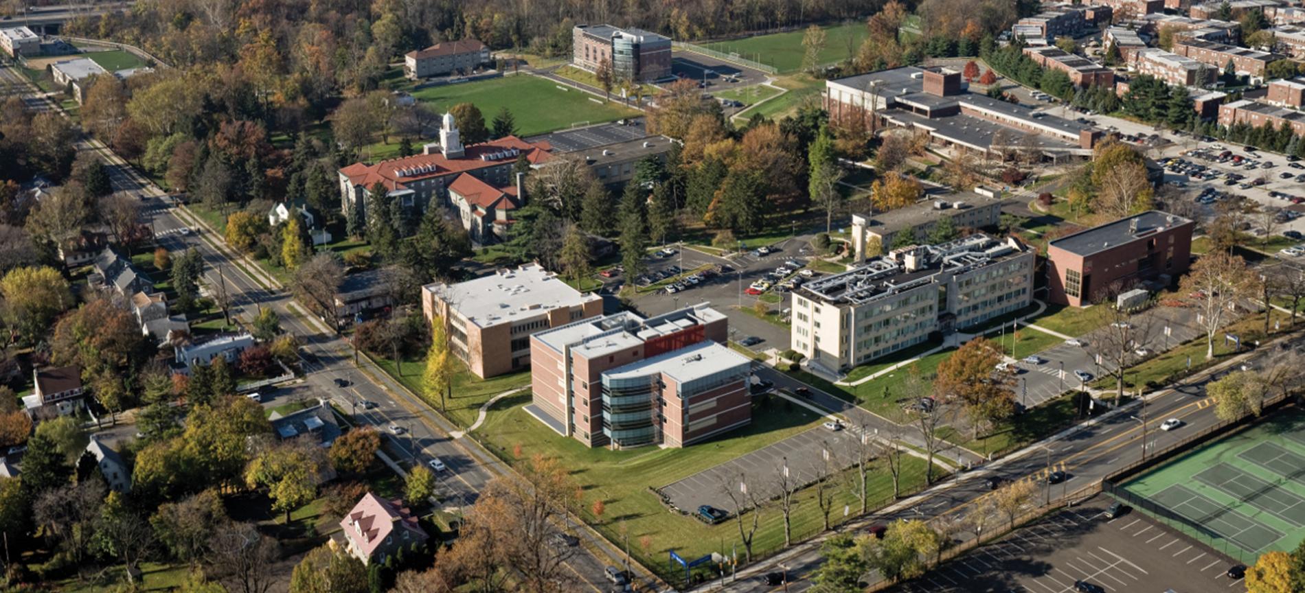 Aerial Shot of HFU Campus